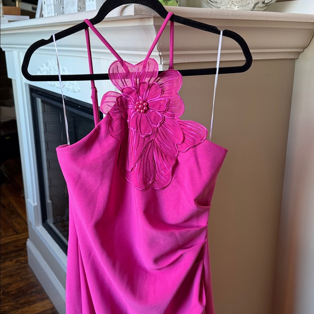 NWT 🩷 ELLIATT Janelle 3D Midi Dress - Picture 13 of 13
